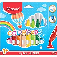 MAPED Color Peps Maxi 12 farieb - Fixky