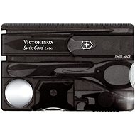 Multitool VICTORINOX Swiss Card Lite Translucent čierny - Multitool