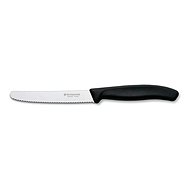 VICTORINOX SwissClassic - Nôž na paradajky, čierny - Kuchynský nôž