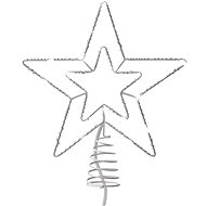 EMOS Standard LED spojovací vánoční hvězda, 28,5 cm, venkovní i vnitřní, studená bílá - Vianočné osvetlenie