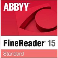 Kancelársky softvér ABBYY FineReader 15 Standard (elektronická licencia)
