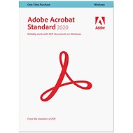 Kancelársky softvér Adobe Acrobat Standard 2020, Win, SK (elektronická licencia)