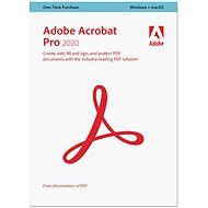 Adobe Acrobat Pro 2020, Win/Mac, SK (elektronická licencia) - Kancelársky softvér