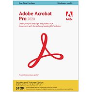 Adobe Acrobat Pro Student&Teacher, Win/Mac, EN (BOX) - Kancelársky softvér