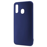 Kryt na mobil Epico Silk Matt Case na Samsung Galaxy A20e – tmavo modrý