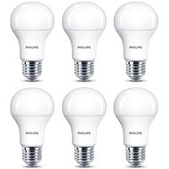 Philips LED 13 – 100 W, E27, 2700 K, matná, súprava 6 ks - LED žiarovka