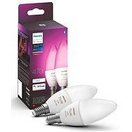 Philips Hue White and Color Ambiance 6 W E14 súprava 2 ks - LED žiarovka