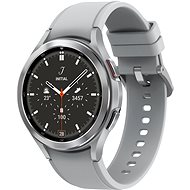 Samsung Galaxy Watch 4 Classic 46 mm LTE strieborné – EÚ distribúcia - Smart hodinky