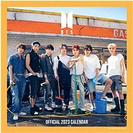 Oficiální nástěnný kalendář 2023: BTS s plakátem  - Nástěnný kalendář