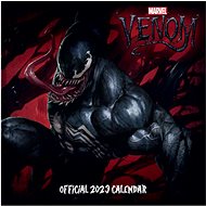 Oficiální nástěnný kalendář 2023 Marvel: Venom s plakátem  - Nástěnný kalendář