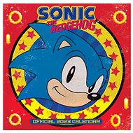 Oficiální nástěnný kalendář 2023 Sonic The Hedgehog|Ježek Sonic  - Nástěnný kalendář