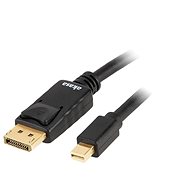 Akasa 8K @ 60 Hz Mini DisplayPort na DisplayPort kábel, 2 m, v1.4/AK-CBDP22-20BK - Video kábel