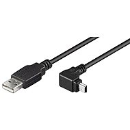 PremiumCord USB 2.0 prepojovací A-B mini 1.8m čierny