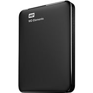 Externý disk WD Elements Portable 2 TB, čierny
