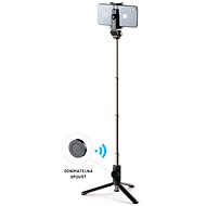 Selfie tyč FIXED Snap Lite s tripodom a bezdrôtovou spúšťou čierny