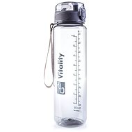 Fľaša G21 na pitie, 1000 ml, sivá - Fľaša na vodu