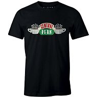 Tričko Priatelia: Central Perk, tričko čierne L