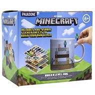 Hrnček Minecraft – Build a Level – hrnček s nálepkami
