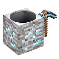 Hrnček Minecraft – Pickaxe – keramický 3D hrnček