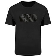 Tričko Star Wars – Black Foil Logo – tričko