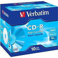 Verbatim CD-R DataLife Protection 40x, 10 ks v krabičke - Médium