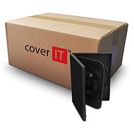 COVER IT box:4 DVD 19 mm čierny – kartón 100 ks - Obal na CD/DVD