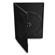 COVER IT Škatuľka slimULTRA na 2ks – čierna, 7mm,10ks/bal - Obal na CD/DVD