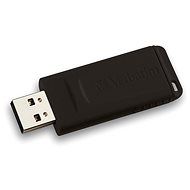 USB kľúč VERBATIM flash disk 8 GB USB 2.0 Drive Slider čierna