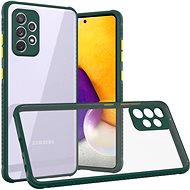 Kryt na mobil Hishell two colour clear case for Galaxy A52/A52 5G/A52s green - Kryt na mobil