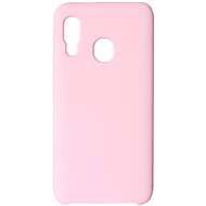 Kryt na mobil Hishell Premium Liquid Silicone pre Samsung Galaxy A20e ružový