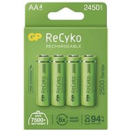 Nabíjateľná batéria GP ReCyko 2500 AA (HR6), 4 ks - Nabíjecí baterie