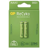 Nabíjateľná batéria Nabíjacia batéria GP ReCyko 1000 AAA (HR03), 2 ks