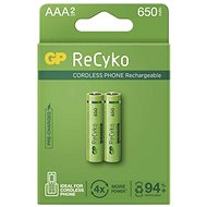 Nabíjateľná batéria Nabíjacia batéria GP ReCyko Cordless AAA (HR03),2 ks