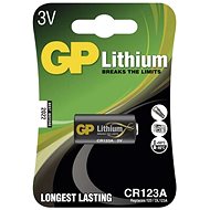 GP CR123A lithiová 1ks v blistri - Jednorazová batéria