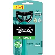 WILKINSON Xtreme3 Sensitive Comfort 4 ks - Jednorazové holiace strojčeky