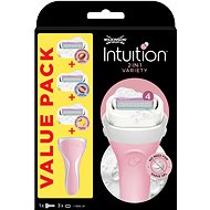 WILKINSON Intuition strojček + 3 rôzne druhy náhradných hlavíc BOX - Dámsky holiaci strojček