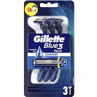 GILLETTE Blue3 3 ks - Jednorazové holiace strojčeky