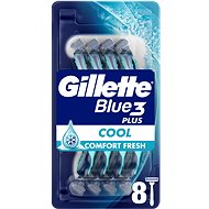 GILLETTE Blue3 Ice 8 ks - Jednorazové holiace strojčeky