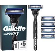 GILLETTE Mach3 + hlavice 5 ks - Holiaci strojček