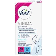 VEET Minima Hypoallergenic Wax Strips Legs 12 ks - Depilačné pásiky