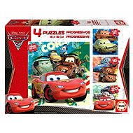 Disney Cars 2 4 v 1 - Puzzle