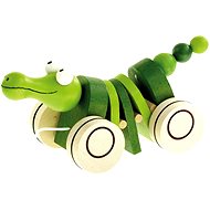 Bino Ťahací krokodíl - Hračka na ťahanie