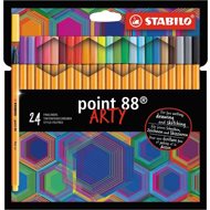STABILO Point 88 ARTY 24 farieb - Liner