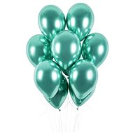 Balóniky chrómované 50 ks zelené lesklé – priemer 33 cm - Balonky