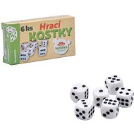 Hracie kocky spoločenská hra 6 ks v krabičke - Spoločenská hra