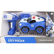 Skrutkovacie policajné auto na diaľkové ovládanie - Auto