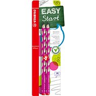 Stabilo EASYgraph R HB, ružová, 2 ks, Blister - Grafitová ceruzka