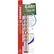 STABILO EASYgraph R Pastel Edition HB, ružová, 2 ks, Blister - Grafitová ceruzka