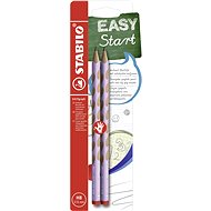Stabilo EASYgraph R Pastel Edition HB, fialová, 2 ks, Blister - Grafitová ceruzka