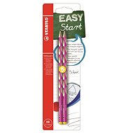 STABILO EASYgraph S L HB, ružová, 2 ks, Blister - Grafitová ceruzka